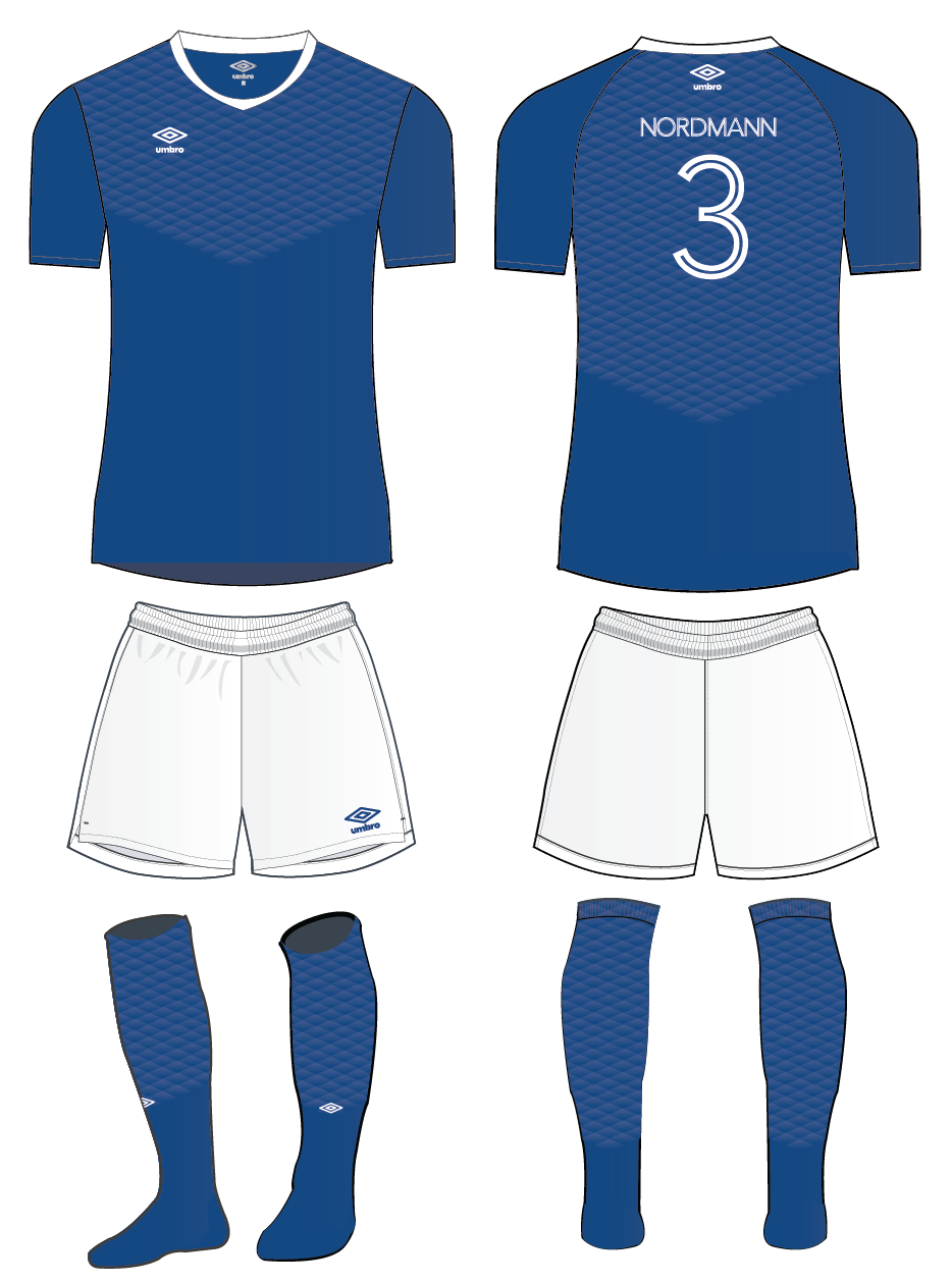 Umbro club collection kit, full look