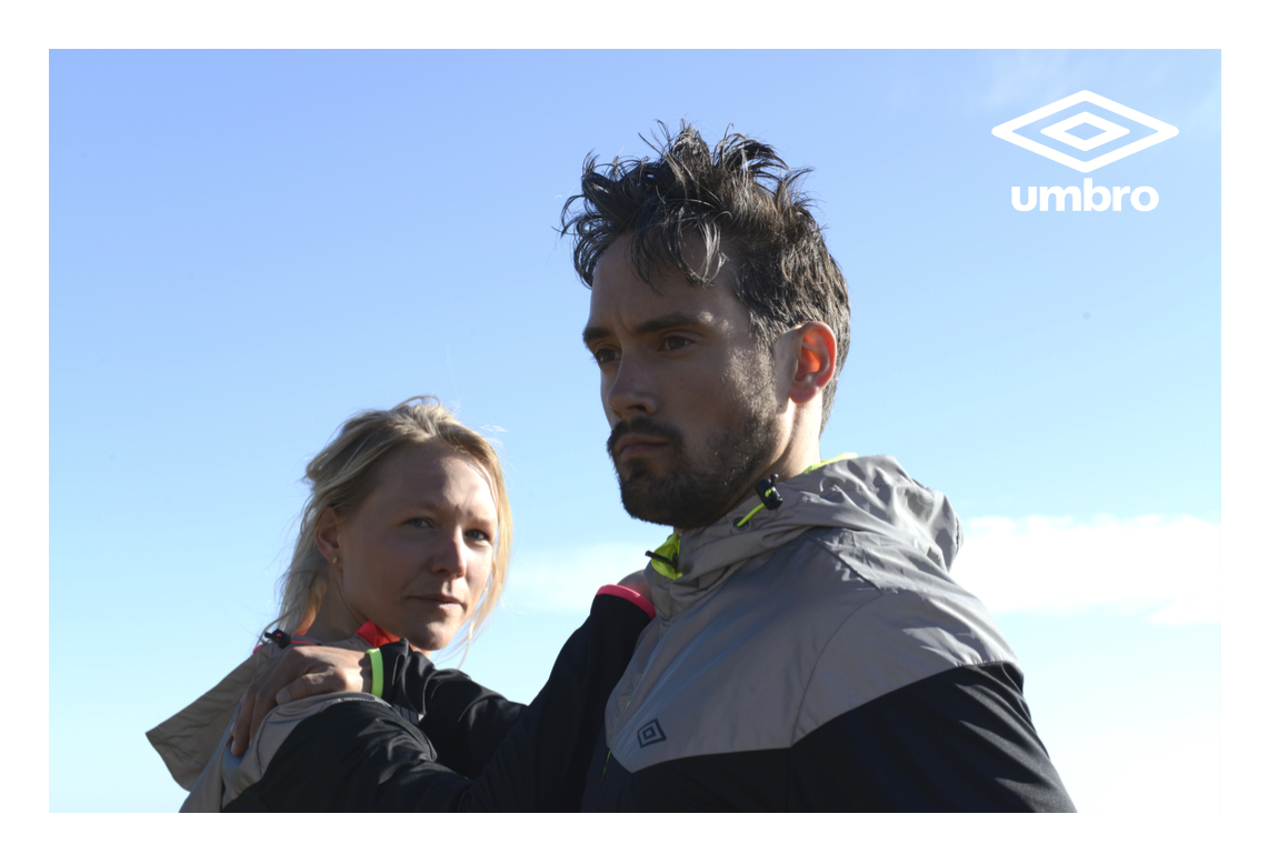 Reflective training jacket worn, womenswear